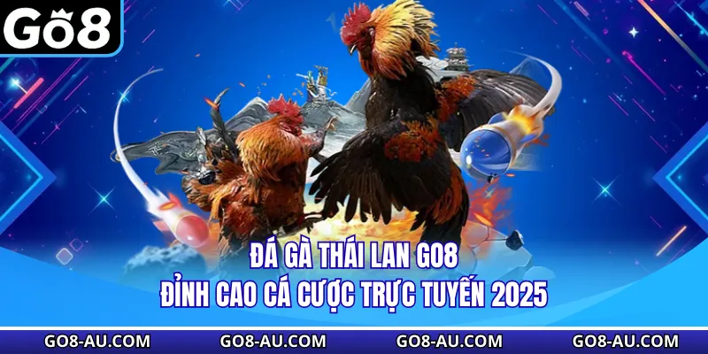 Đá Gà Thái Lan GO8 - Đỉnh Cao Cá Cược Trực Tuyến 2025